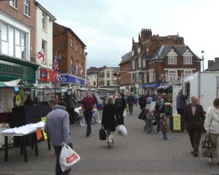 Melton Mowbray Market Area